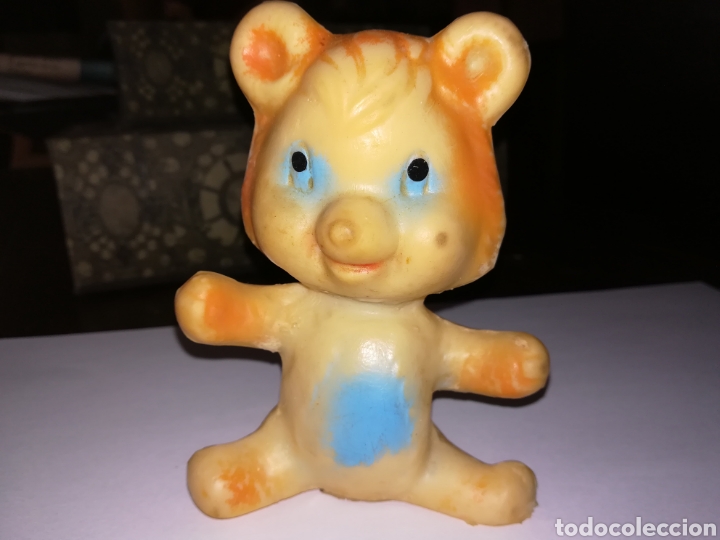 Figuras de Borracha e PVC: JUGASA OSITO DE PVC A&Ntilde;OS 60 MADE IN SPAIN