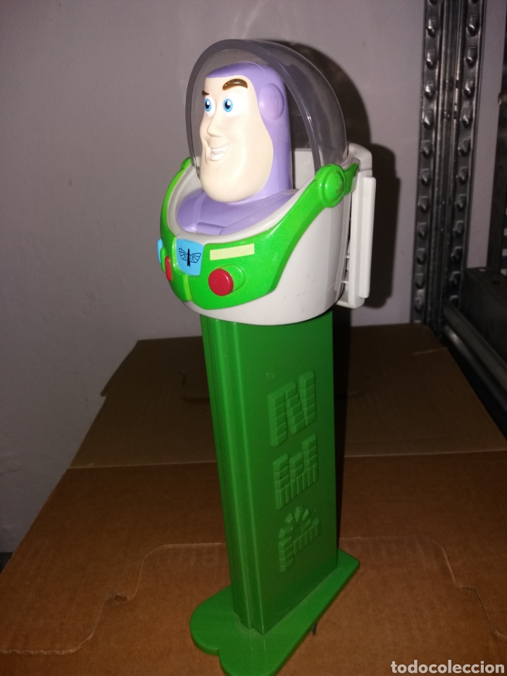 Figuras de goma y PVC dispensador PEZ: PEZ de Buzz Lightyear - Gran tama&ntilde;o - Foto 1