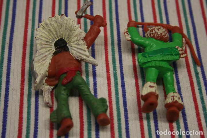Figuras de goma y PVC: FIGURAS INDIOS COMANSI - Foto 3