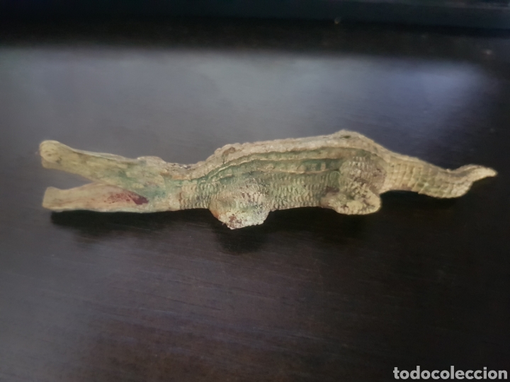 Figuras de goma y PVC: Cocodrilo de goma pech - Foto 1