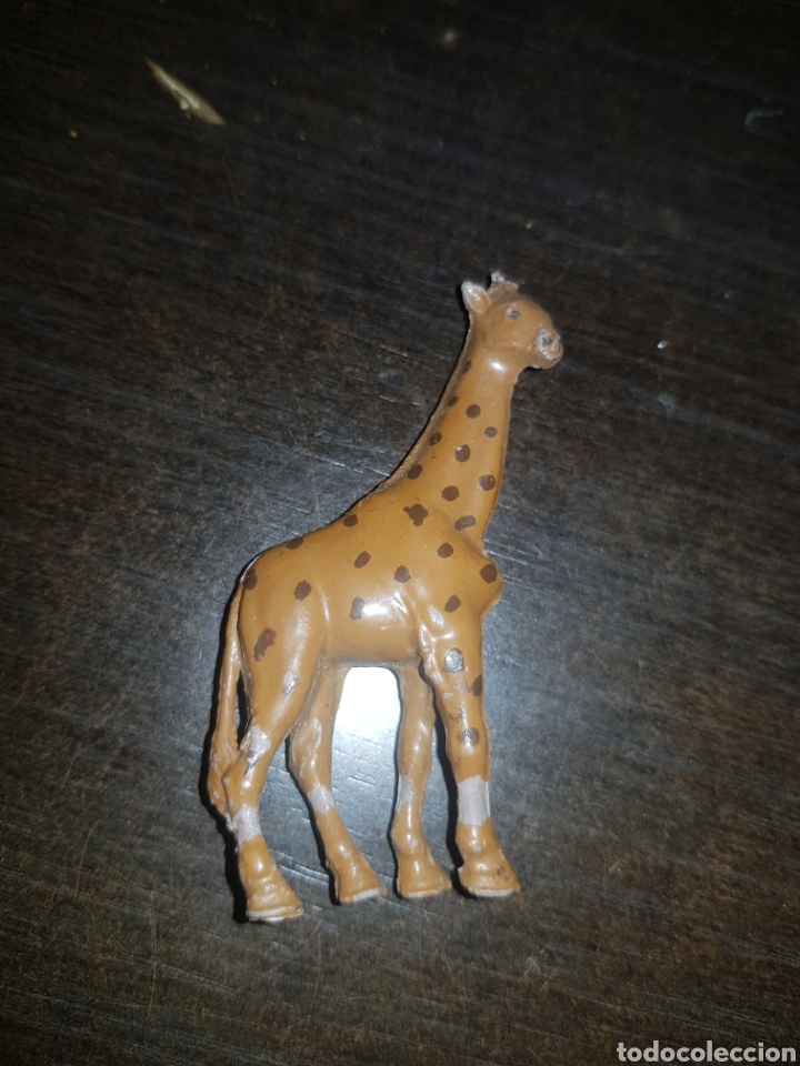 Figuras de goma y PVC: Girafa de goma - Foto 1