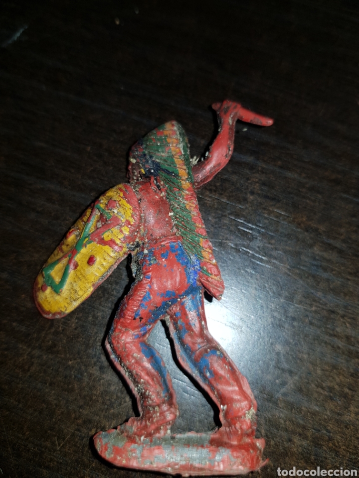 Figuras de goma y PVC: Indio de goma - Foto 2