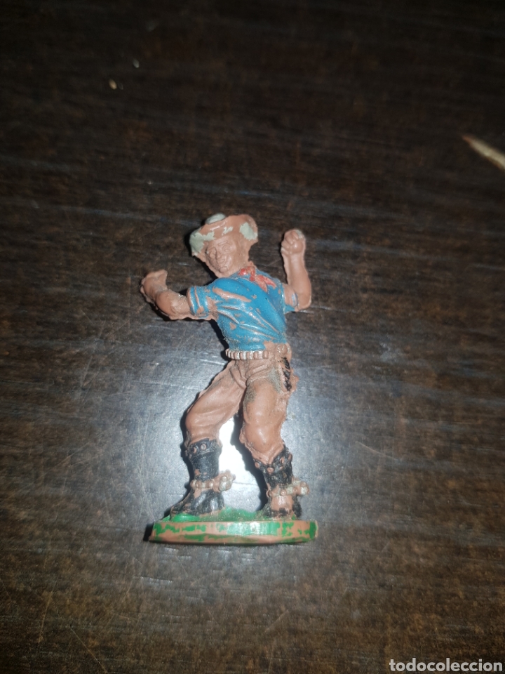 Gummi- und PVC-Figuren: Vaquero o cowboy en goma