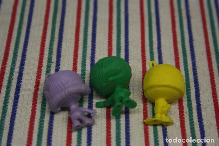 Figuras de goma y PVC: FIGURAS DUNKIN 3 CABEZONES - Foto 3