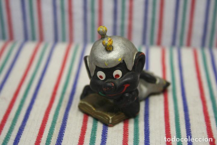 Figuras de goma y PVC: PITUFO MARCIANO DE BULLY - Foto 1