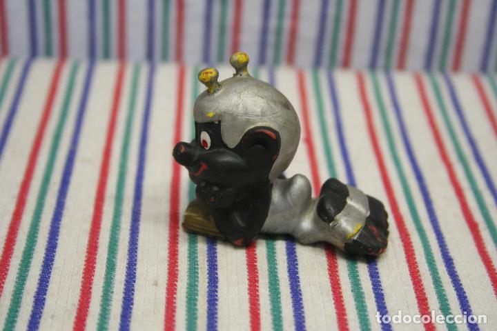 Figuras de goma y PVC: PITUFO MARCIANO DE BULLY - Foto 4