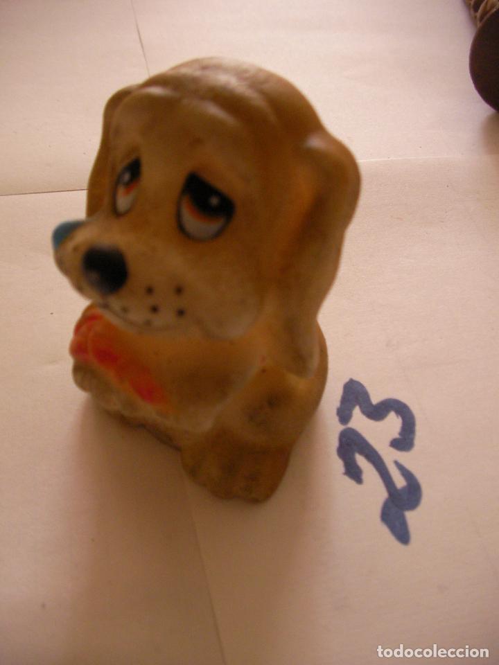 Figuras de goma y PVC: ANTIGUO PERRITO AFILADOR - Foto 2