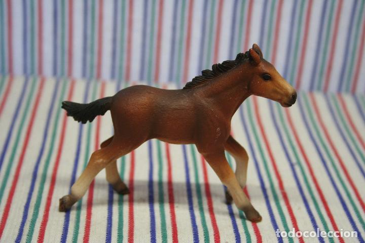 Figuras de goma y PVC: POTRO DE MUSTANG DE SCHLEICH - Foto 3