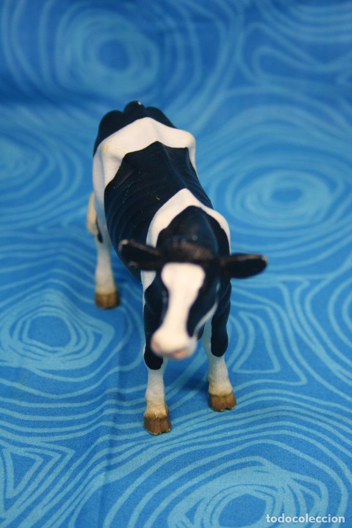 Figuras de goma y PVC: VACA DE SCHLEICH, DESCATALOGADO - Foto 4