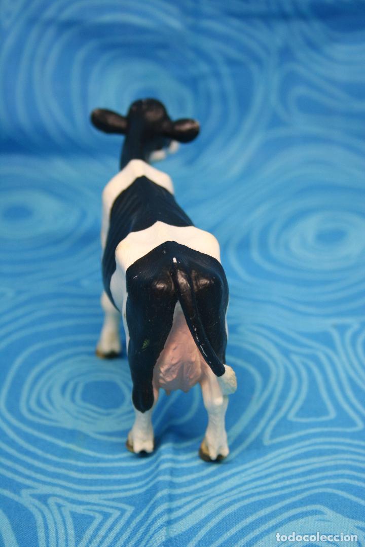Figuras de goma y PVC: VACA DE SCHLEICH, DESCATALOGADO - Foto 5