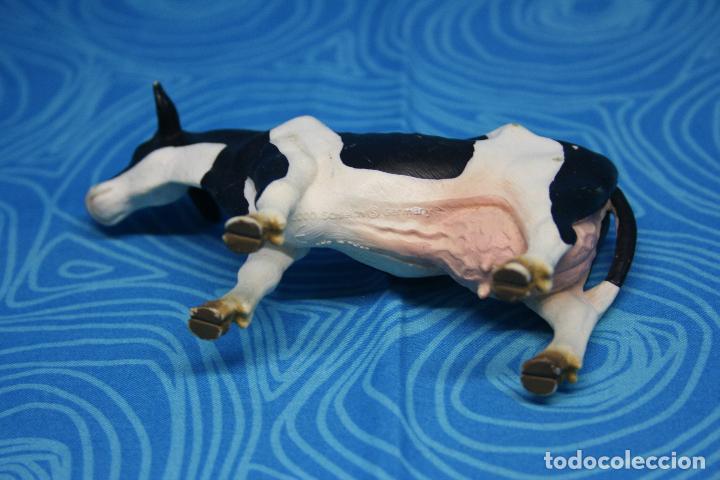 Figuras de goma y PVC: VACA DE SCHLEICH, DESCATALOGADO - Foto 6