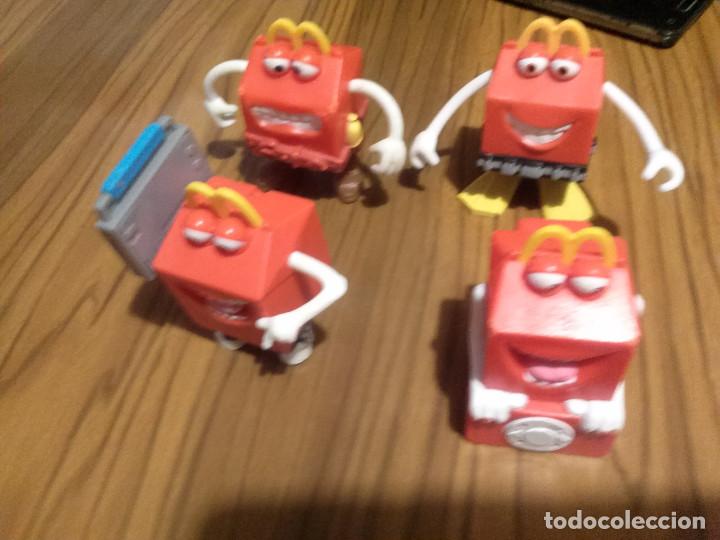 Figuras de Borracha e PVC: MCDONALDS. 4 FIGURAS CAJAS. BUEN ESTADO.