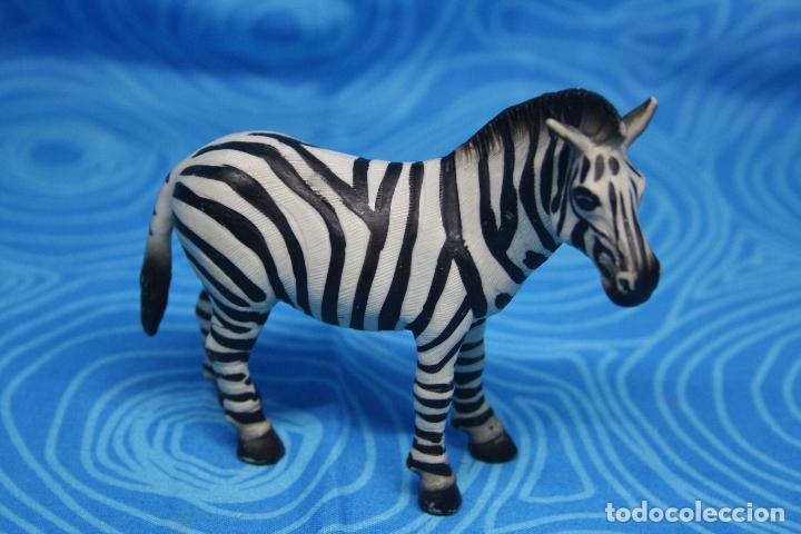 Figuras de goma y PVC: CEBRA DE SCHLEICH, DESCATALOGADA - Foto 1