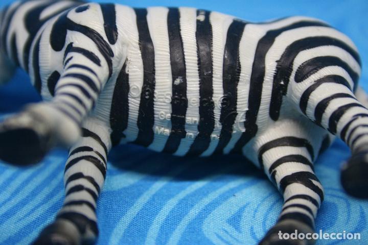 Figuras de goma y PVC: CEBRA DE SCHLEICH, DESCATALOGADA - Foto 8