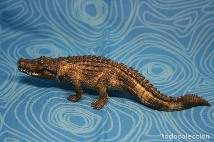 Figuras de goma y PVC: COCODRILO DE SCHLEICH - Foto 2