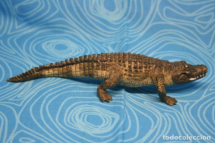 Figuras de goma y PVC: COCODRILO DE SCHLEICH - Foto 3