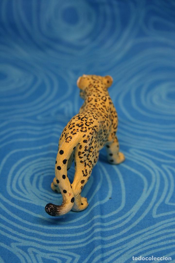 Figuras de goma y PVC: LEOPARDO DE SCHLEICH, DESCATALOGADO - Foto 5