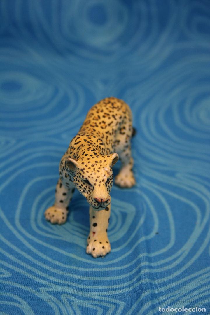 Figuras de goma y PVC: LEOPARDO DE SCHLEICH, DESCATALOGADO - Foto 6