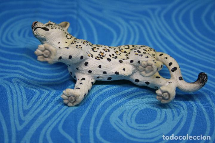 Figuras de goma y PVC: LEOPARDO DE SCHLEICH, DESCATALOGADO - Foto 7