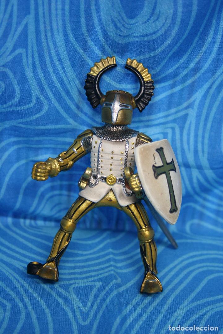 Figuras de goma y PVC: CABALLERO TEUTON DE SCHLEICH - Foto 1