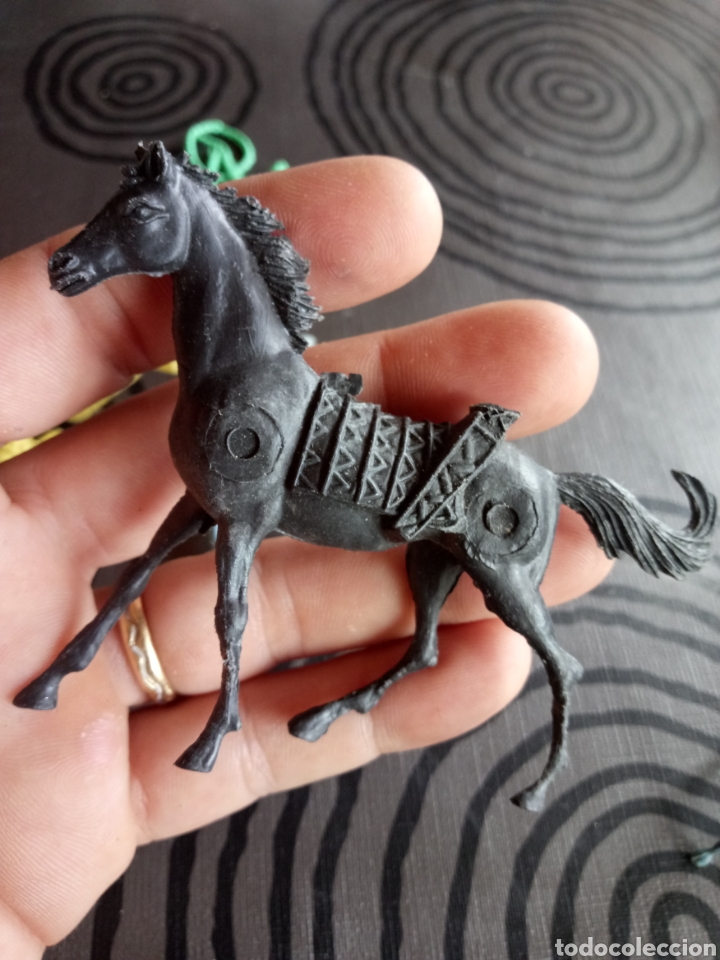 Figuras de goma y PVC: LOTE OESTE VAQUEROS INDIOS Y CABALLOS,MAYOR&Iacute;A COMANSI - Foto 14