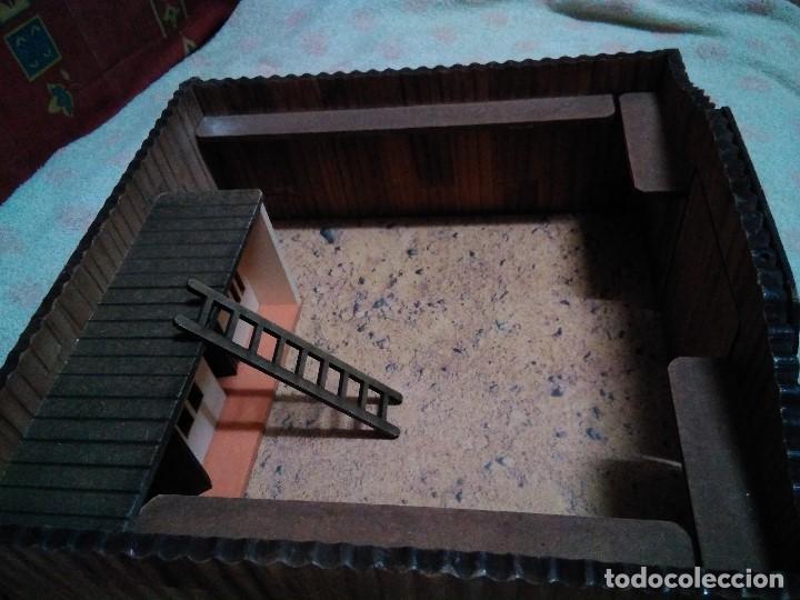 Figuras de goma y PVC: FUERTE DE COMANSI EN MADERA - Foto 3