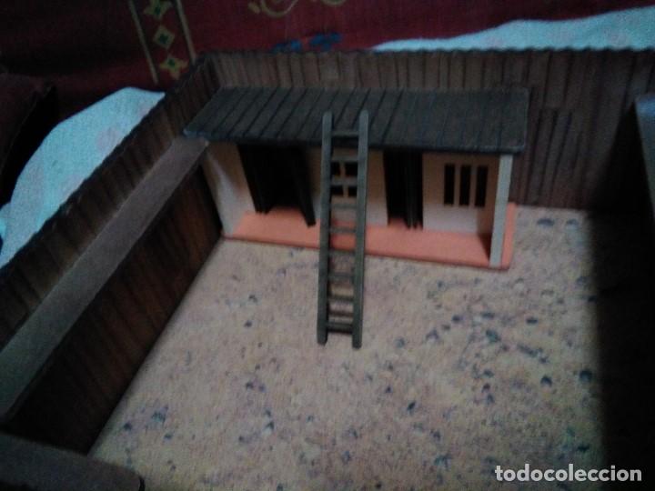 Figuras de goma y PVC: FUERTE DE COMANSI EN MADERA - Foto 4