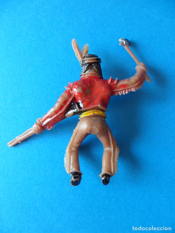 Figuras de goma y PVC: Indio a Caballo COMANSI - A&ntilde;os 70 - Foto 5