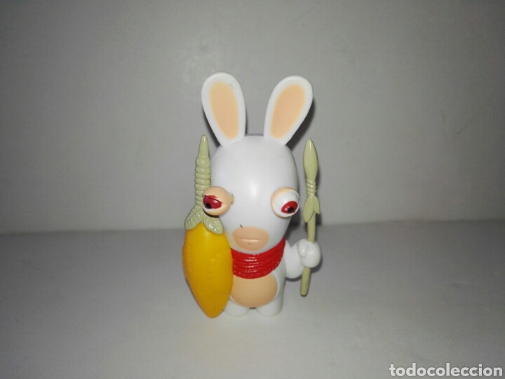 Rubber and PVC Figures: Figure Rabbits by Ubisoft African tribe/Figura Rabbits de Ubisoft tribu africana