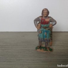 Figuras de Goma y PVC: ANTIGUA FIGURA DE REAMSA - RICARDO - SERIE RICARDO CORAZON DE LEON - CORTE FEUDAL - AÑOS 60 - GOMA -