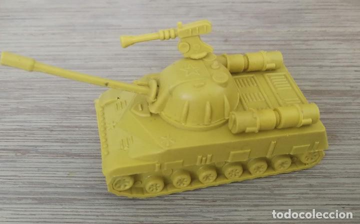 Figuras de goma y PVC: ANTIGUO TANQUE MONTAPLEX - STALIN TANK - - Foto 1