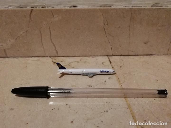 Figuras de Goma Kinder: AVION DESMONTABLE LUFTHANSA KINDER - VARIOS