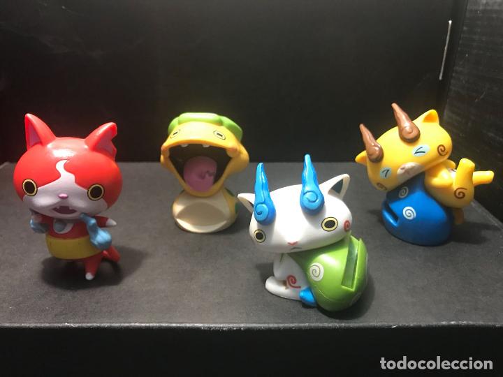 Figuras de goma y PVC: 4 FIGURAS YO-KAI ROBONYAN - Foto 1