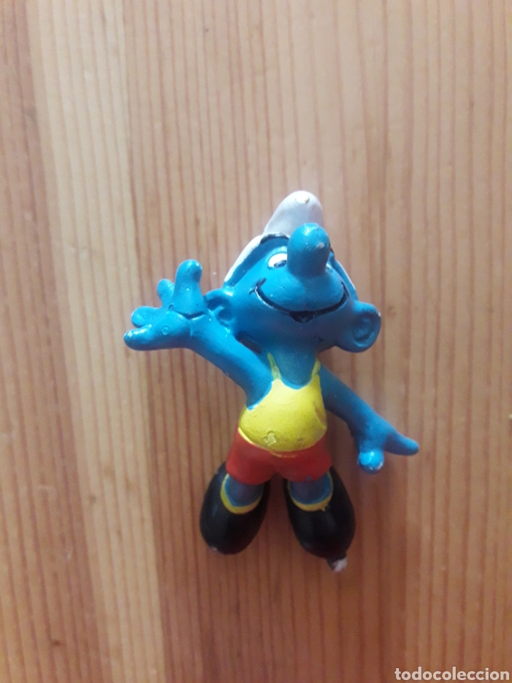 Figuras de goma y PVC: Pitufo schleich 1980 pitufos - Foto 1