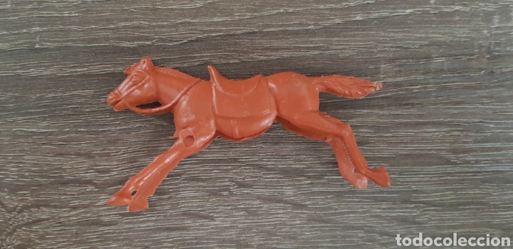 Figuras de Goma y PVC: Antigua figura caballo indio oeste americano kiosko años 70/80 - Foto 1 - 135549769
