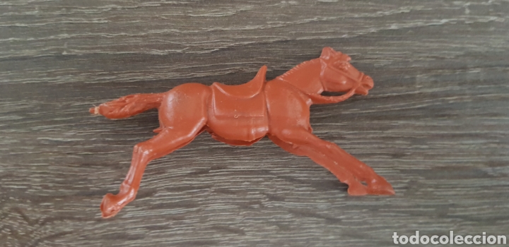 Figuras de Goma y PVC: Antigua figura caballo indio oeste americano kiosko años 70/80 - Foto 2 - 135549769
