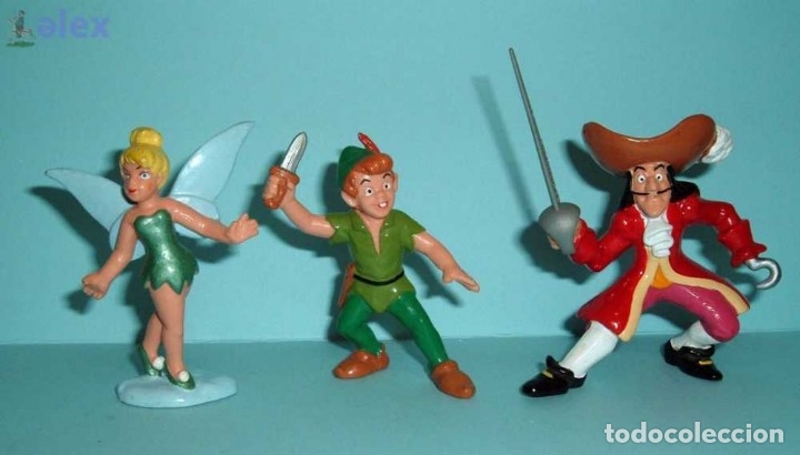 Figuras de goma y PVC: PETER PAN. DISNEY - BULLYLAND 80 - Foto 1