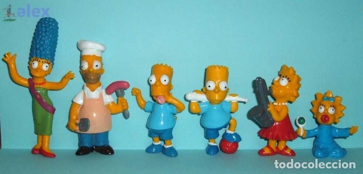 Figuras de goma y PVC: LOS SIMPSONS - MINILAND - Foto 1