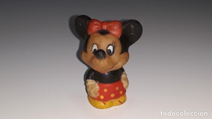 Figuras de goma y PVC: ANTIGUA FIGURA DE GOMA DE MINNIE MOUSE DISNEY A&Ntilde;OS 80