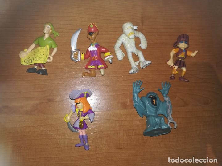 Lote de Figuras de PVC de scooby doo scooby-doo piratas