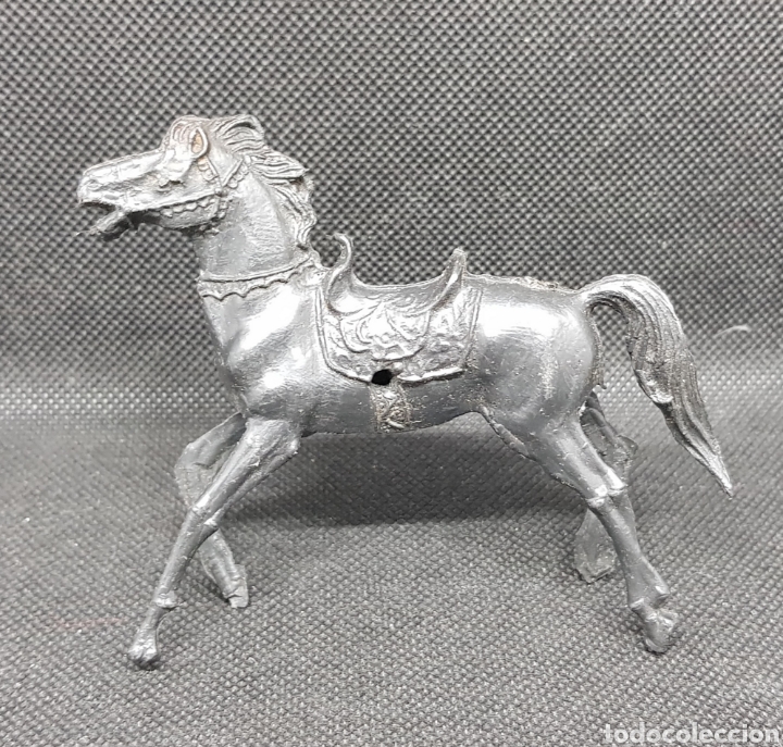 Figuras de goma y PVC: Caballo comansi - diligencia - car121 - Foto 1