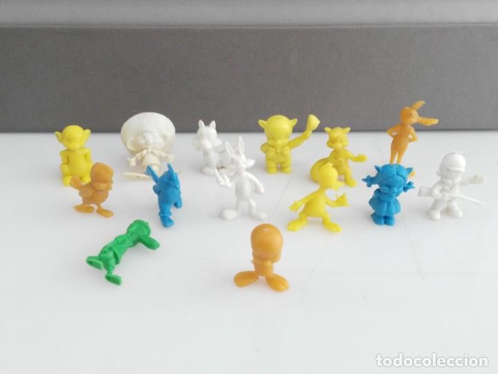 Figuras de goma y PVC: lote de dunkin  warner - Foto 1