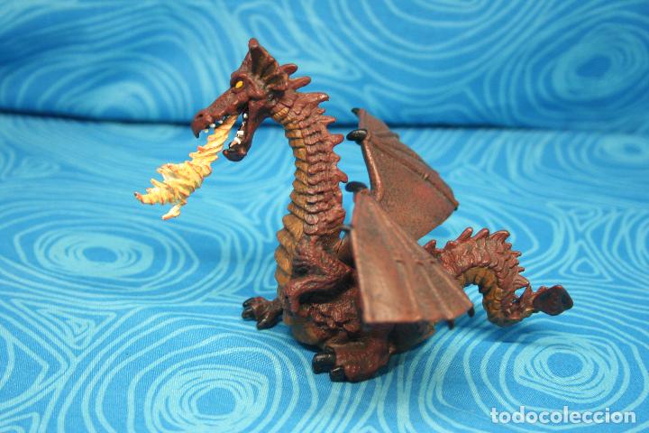 Rubber and PVC Figures: FIGURA DRAGON PAPO