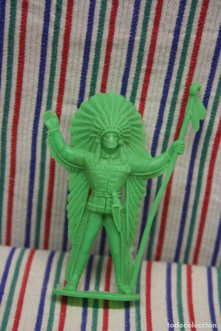 Figuras de goma y PVC: INDIO COMANSI MONOCOLOR - Foto 2