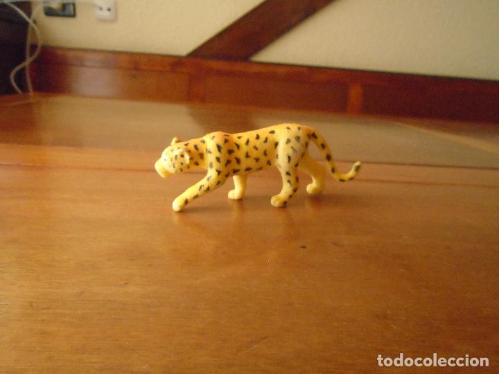 Figuras de Goma y PVC: FIGURAS DE ANIMALES: FIGURA DE UN JAGUAR O LEOPARDO