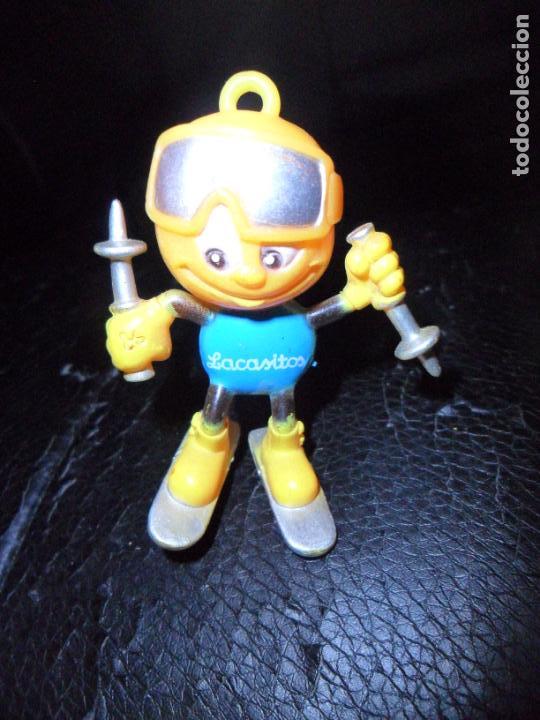 Rubber and PVC Figures: LACASITO ESQUIADOR - FIGURA PVC - MARCA: LACASITOS