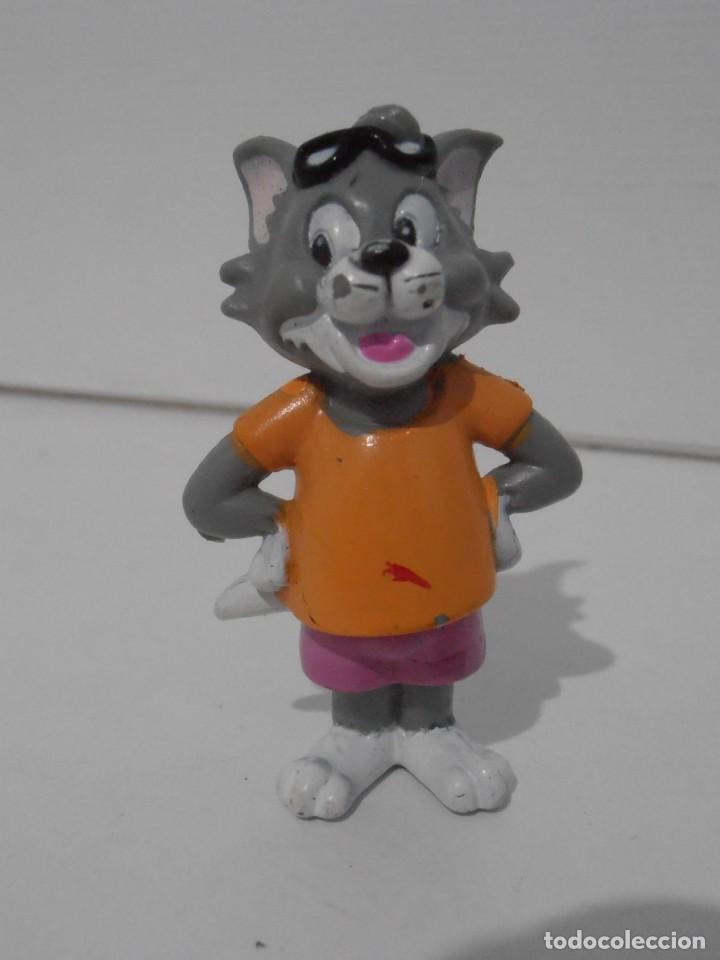 Figurines en Caoutchouc et PVC: FIGURA PVC, GATO TOM EN BA&Ntilde;ADOR CON GAFAS DE BUCEO