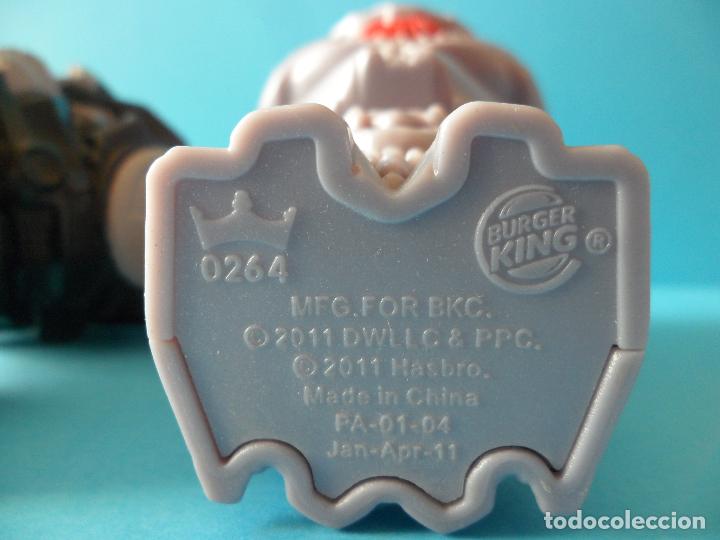Figuras de goma y PVC: Figuras Transformers Burger King 2011 Hasbro - Iron Hide - Foto 5