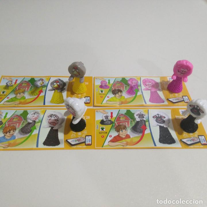 Figurines en Caoutchouc et PVC: natoons granja secundarios cerdo oveja vaca mu&ntilde;eco figura natoon kinder sd 142 2
