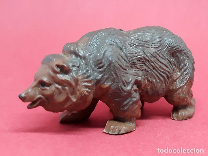 Figura oso pardo Britains animales salvajes zoo vintage made in England